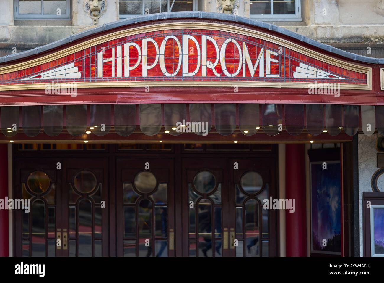 Extérieur de l'Hippodrome Theatre à Bristol UK Banque D'Images