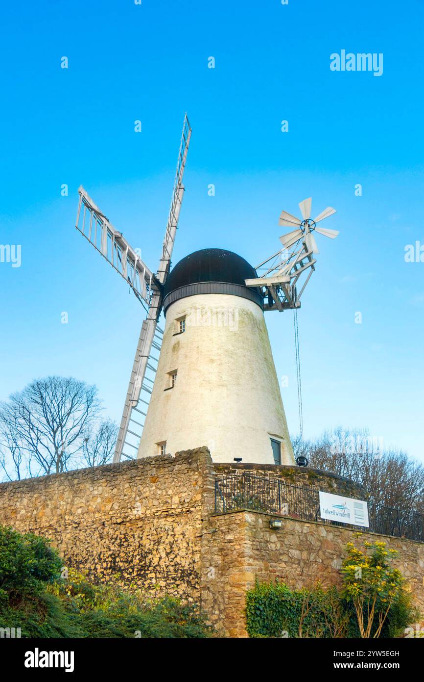 Fulwell Windmill seul moulin à vent fonctionnant dans le nord-est de Sunderland tyne & Wear UK Banque D'Images
