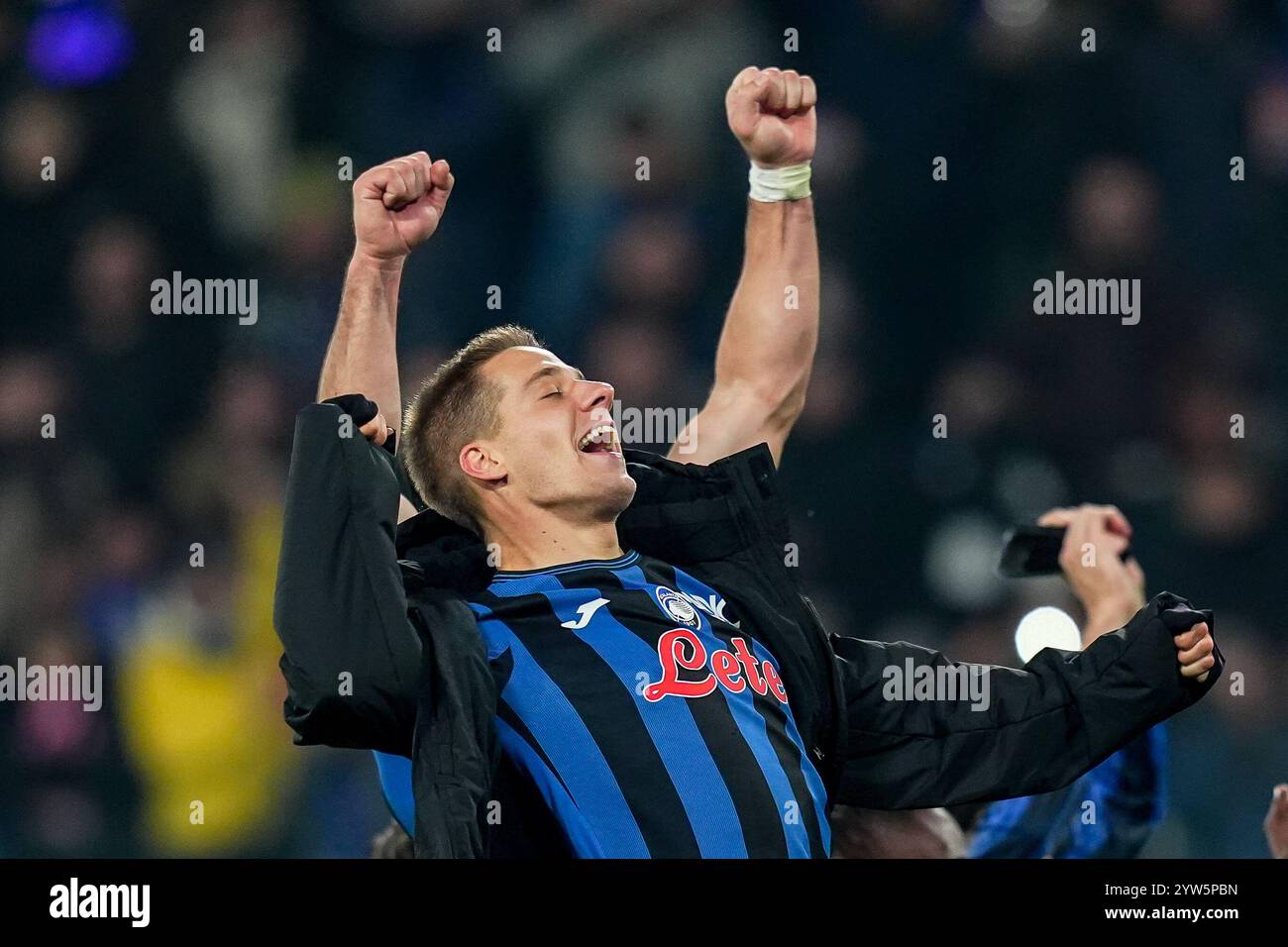 Bergame, Italie. 06th Dec, 2024. Mario Pasalic d'Atalanta lors du match de football Serie A entre Atalanta et AC Millan au stade Gewiss de Bergame, au nord de l'Italie - vendredi 6 décembre 2024. Sport - Soccer . (Photo de Spada/Lapresse) crédit : LaPresse/Alamy Live News Banque D'Images