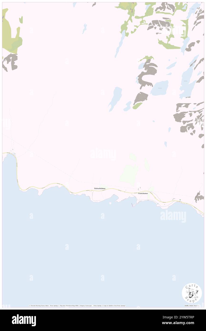 Seljaborg, IS, Islande, Westfjords, N 65 42' 0'', S 21 31' 0'', map, Cartascapes map publié en 2024. Explorez Cartascapes, une carte qui révèle la diversité des paysages, des cultures et des écosystèmes de la Terre. Voyage à travers le temps et l'espace, découvrir l'interconnexion du passé, du présent et de l'avenir de notre planète. Banque D'Images