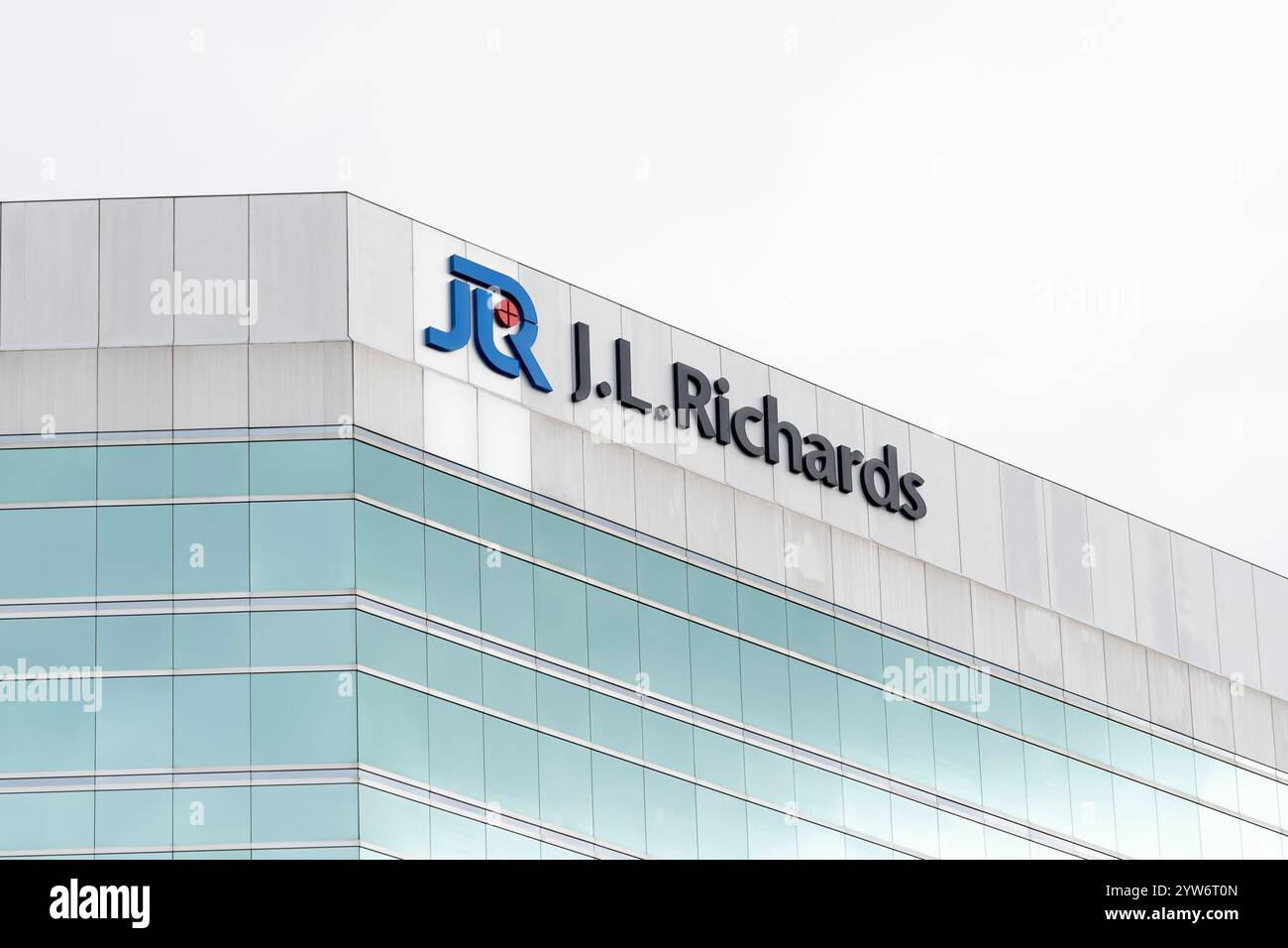 J.L. Richards (JLR) siège social à Ottawa, ON, Canada. Banque D'Images