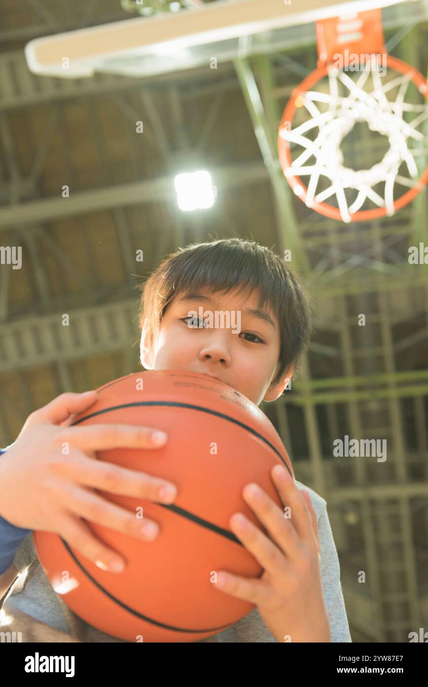 Basket-ball pour enfants Banque D'Images