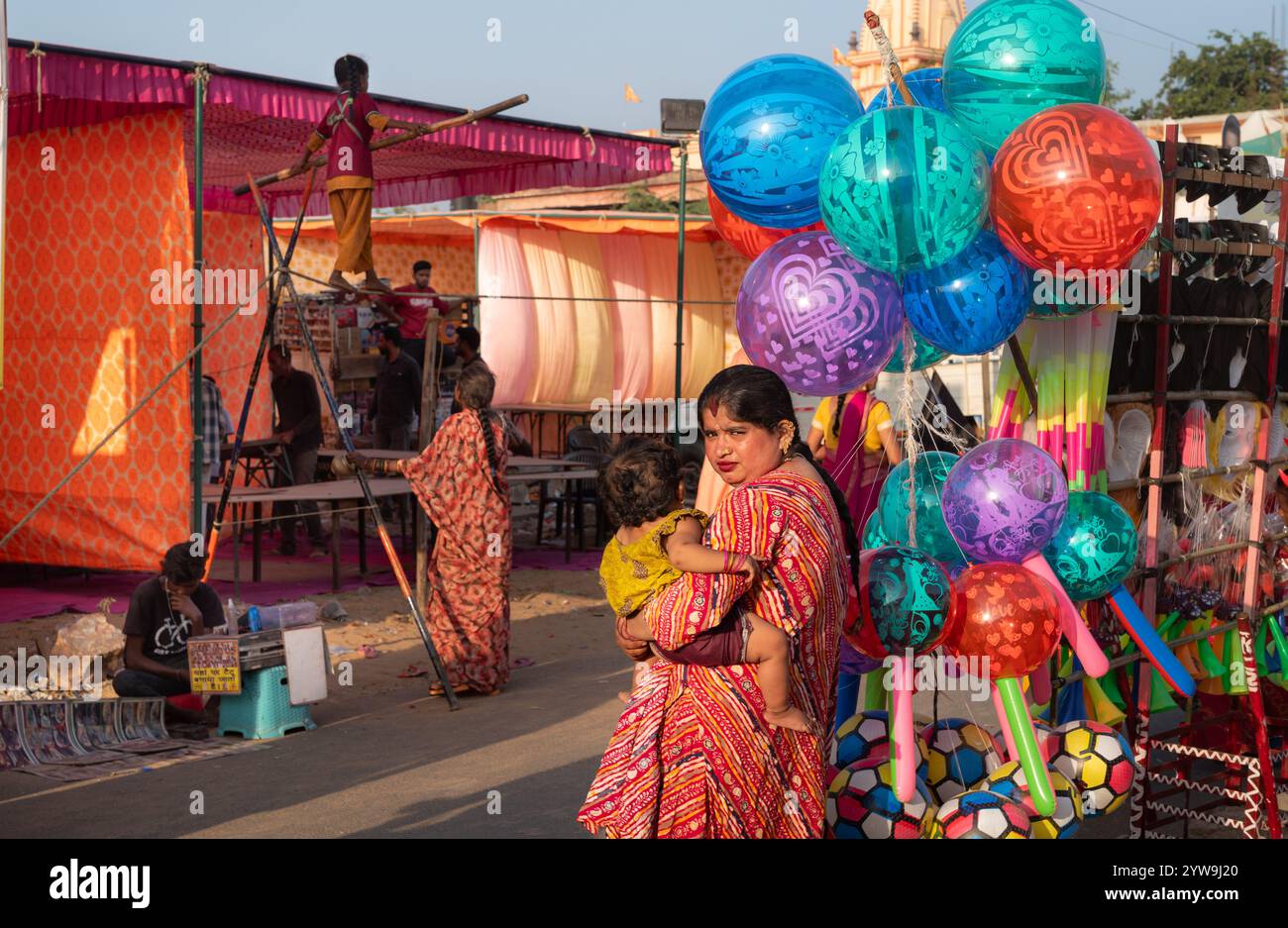 Pushkar mela fille Banque de photographies et d’images à haute ...