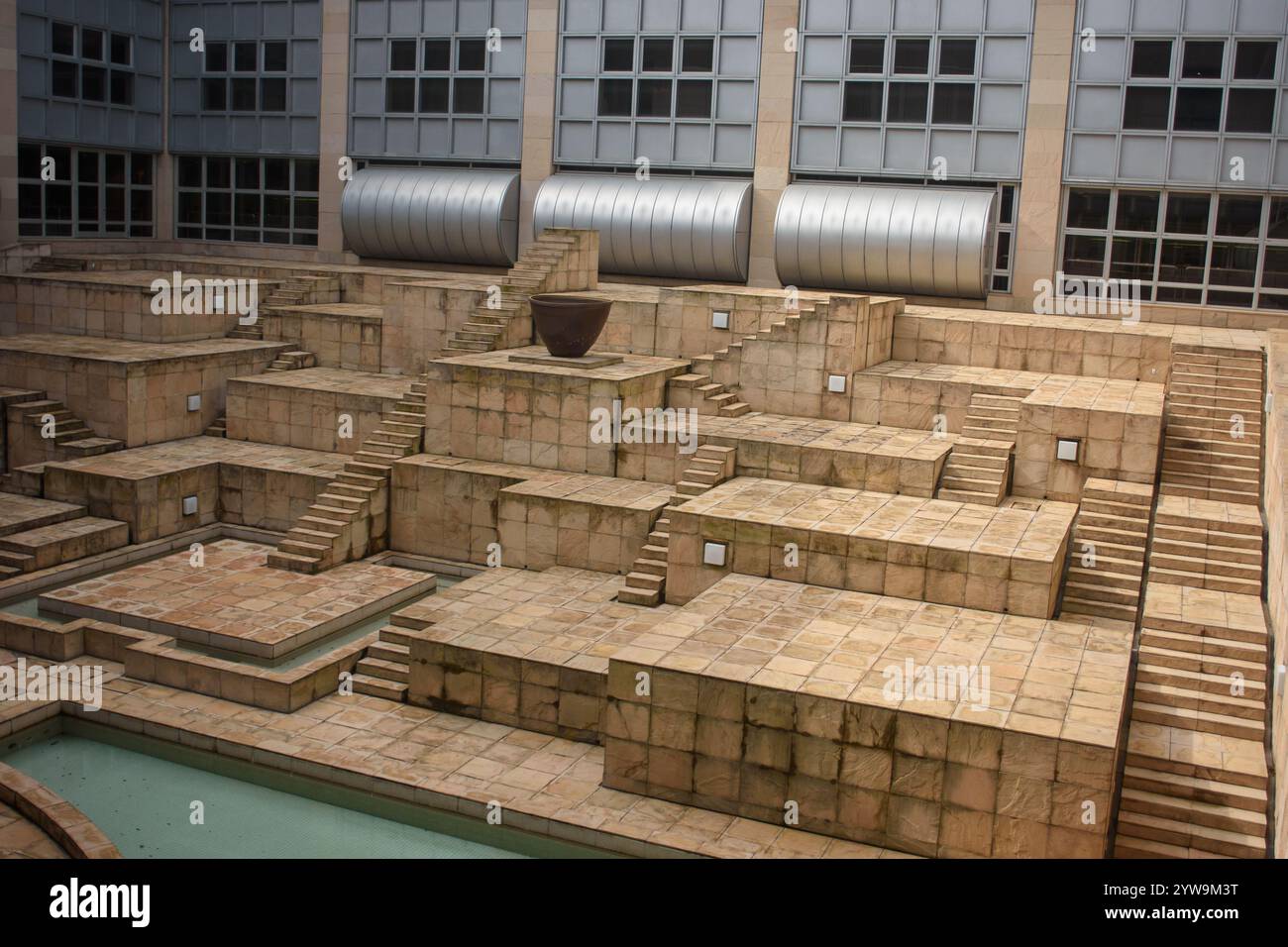 Musée national d'ethnologie bâtiment Minpaku dans le parc commémoratif de l'Expo à Osaka, Japon, le 2 février 2018 Banque D'Images