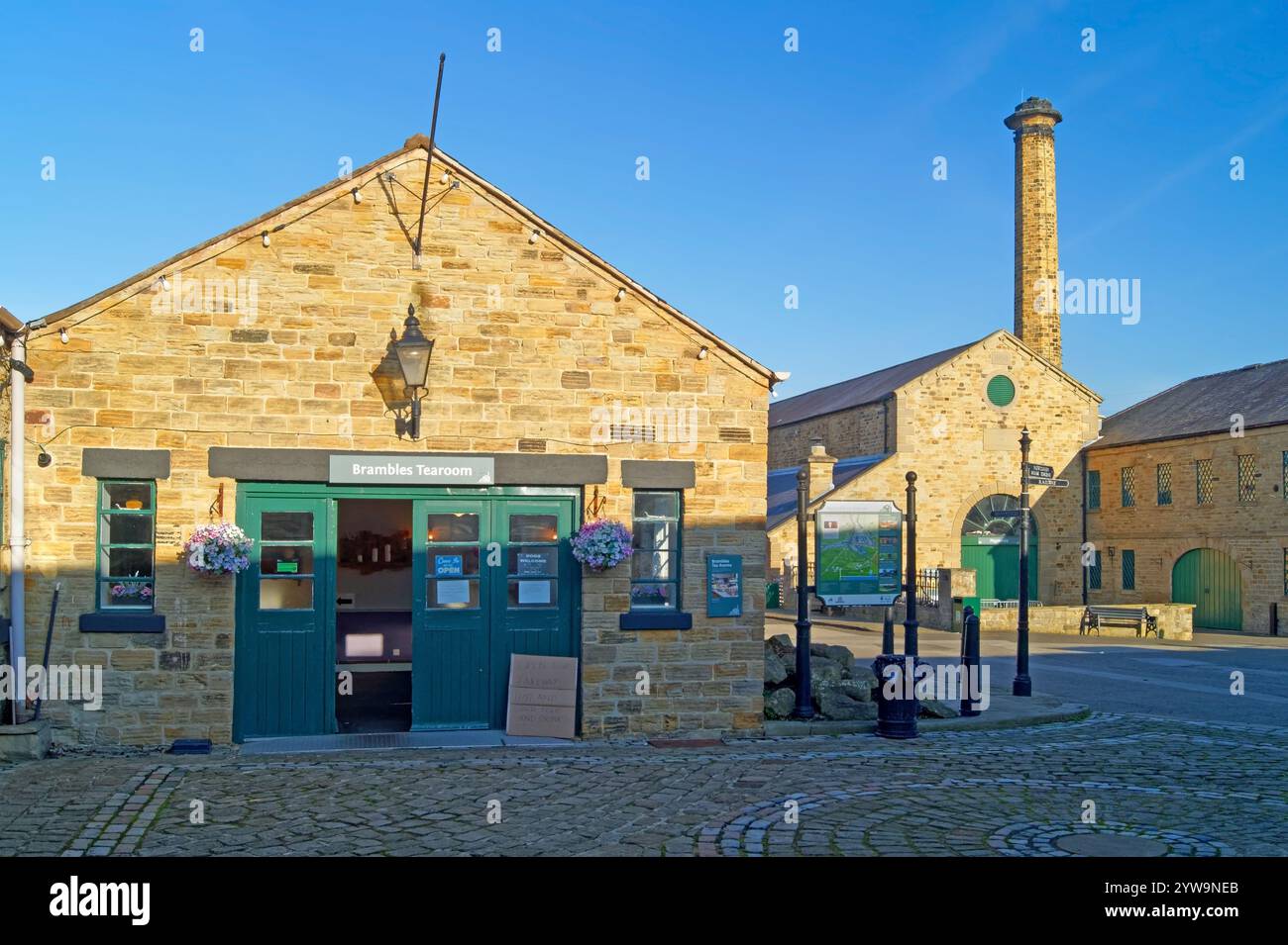 Royaume-Uni, South Yorkshire, Elsecar Heritage Centre. Banque D'Images