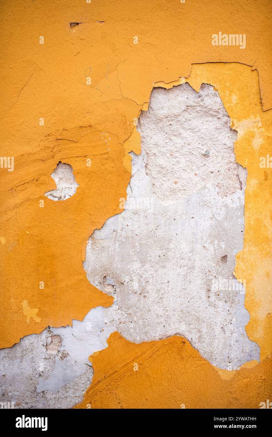 Gros plan sur le mur de calcaire pour l'arrière-plan ou le mélange Banque D'Images