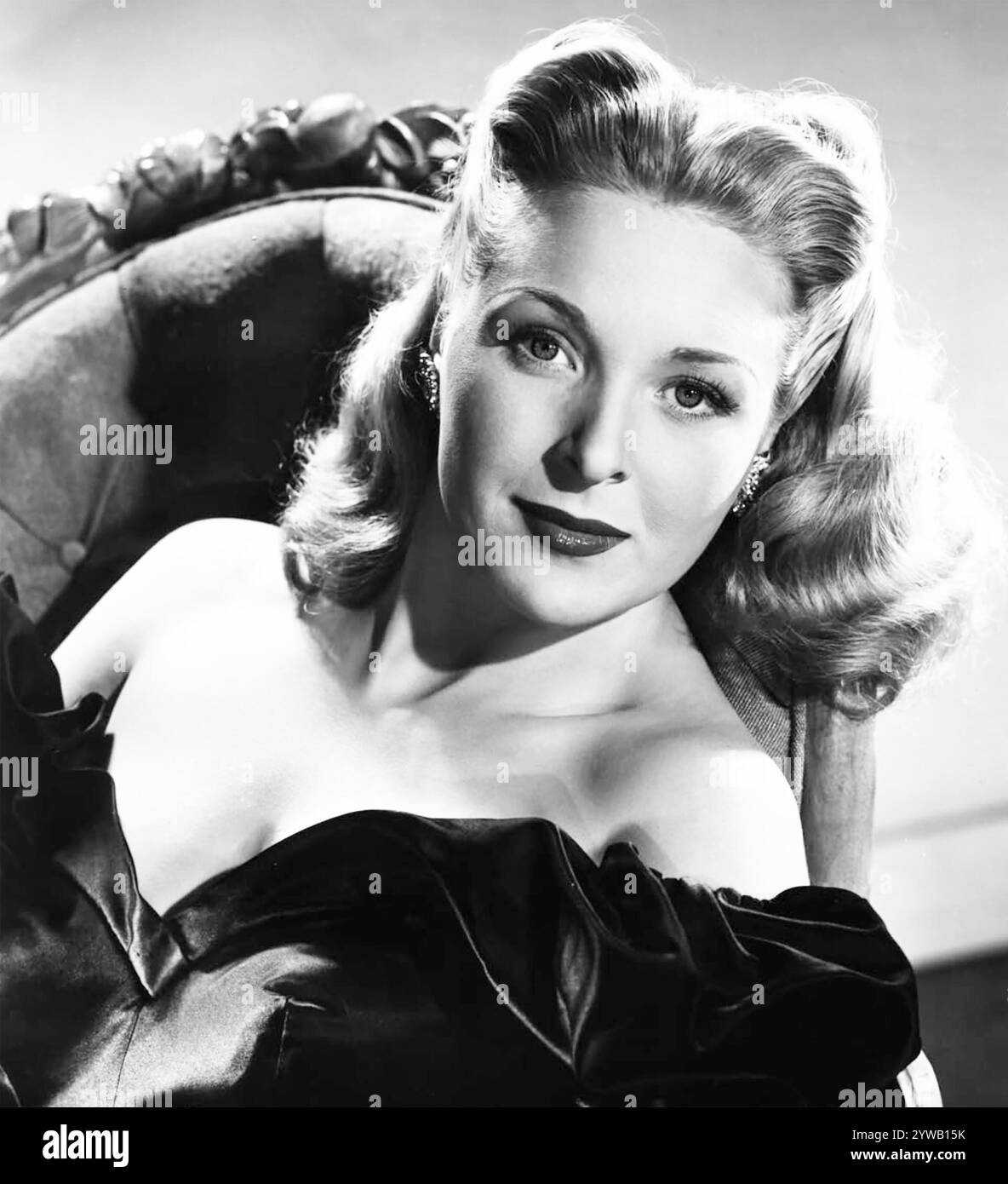 EVELYN ANKERS (1918-1985) actrice de cinéma anglo-américaine vers 1945 Banque D'Images