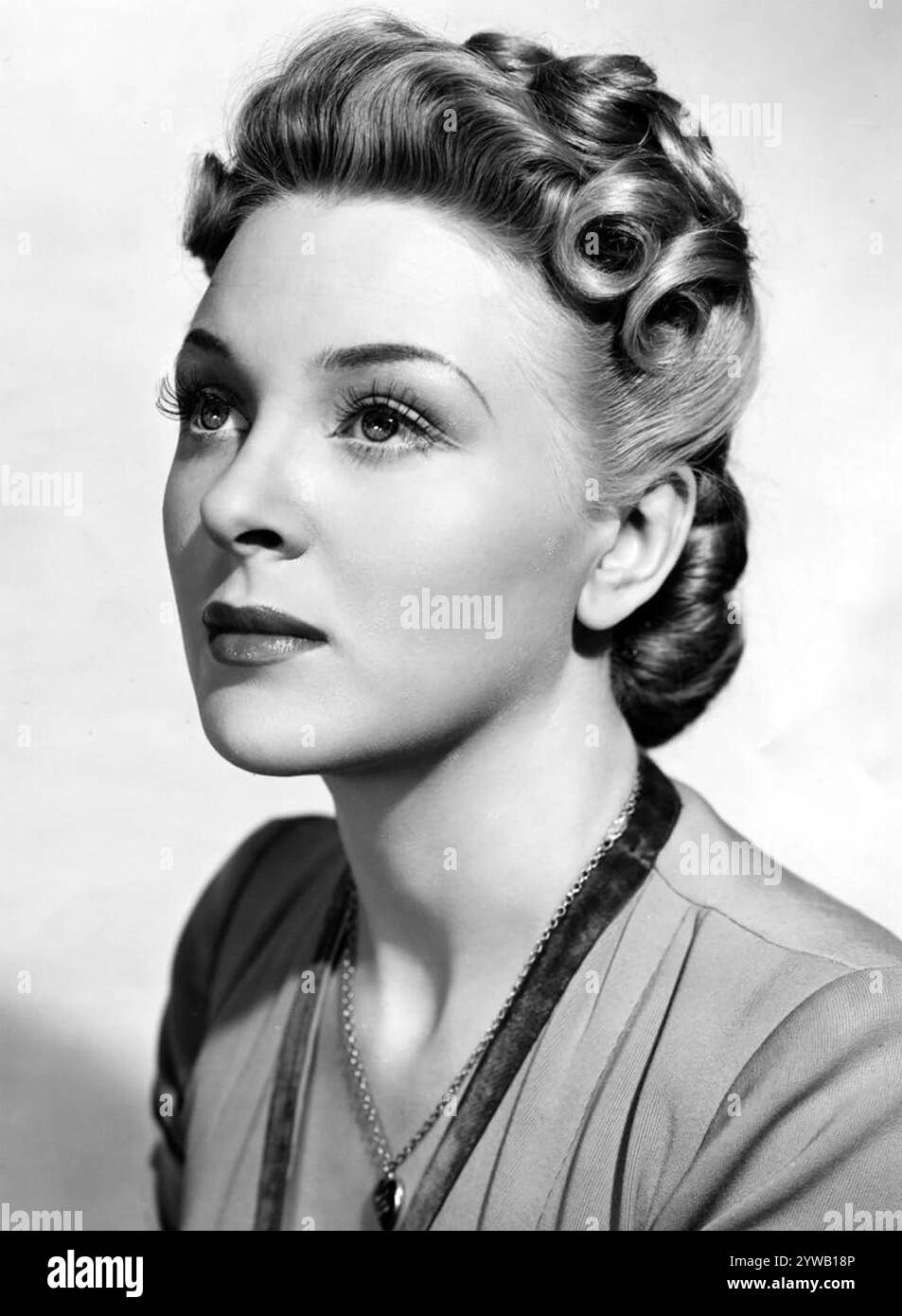 EVELYN ANKERS (1918-1985) actrice de cinéma anglo-américaine vers 1942 Banque D'Images