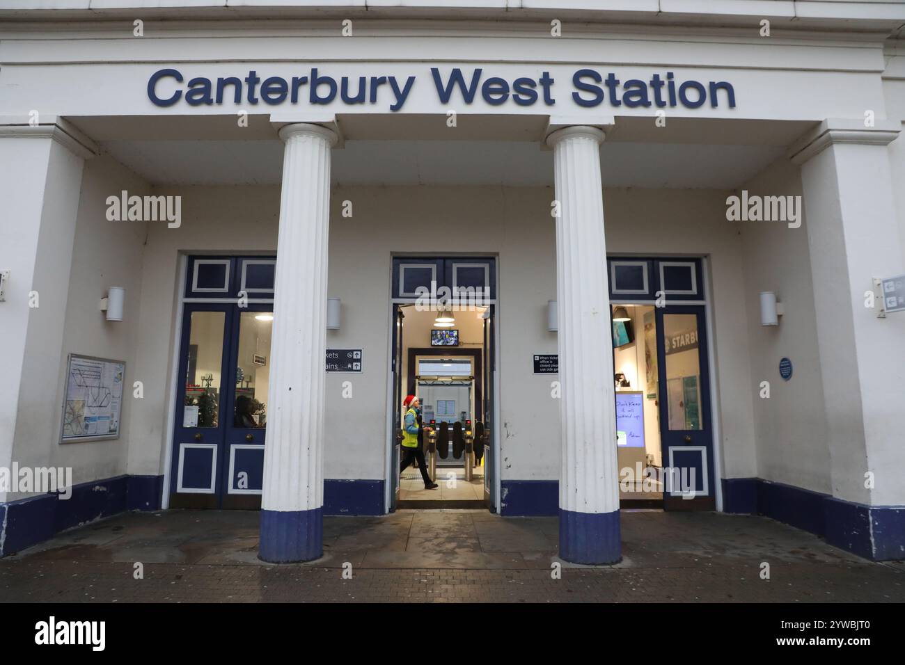 Canterbury West Station, Canterbury, Kent, Angleterre Banque D'Images