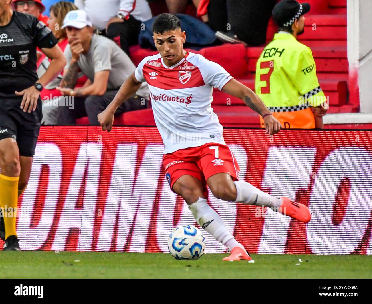 Liga Profesional de Futbol Afa. 9 décembre 2024. Diego Armando Maradona Stadium, Buenos Aires, argentine. Argentinos Juniors VS San Lorenzo de Almagro. Banque D'Images