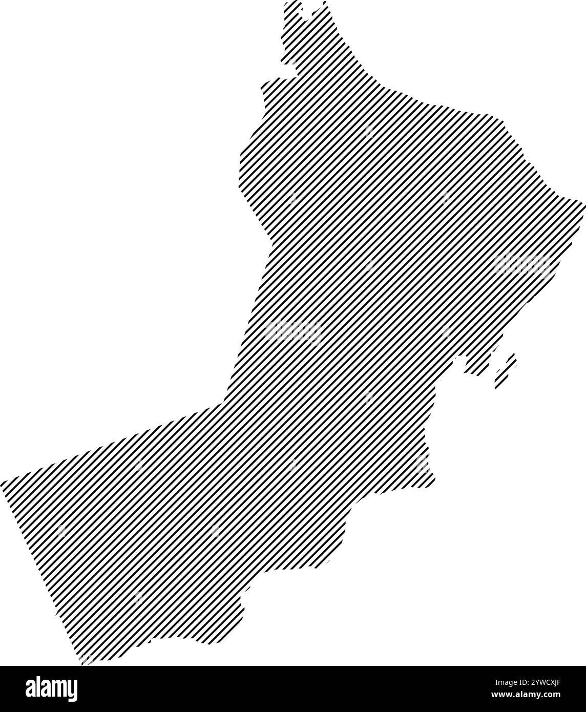 conception d'illustration d'icône de carte oman Illustration de Vecteur
