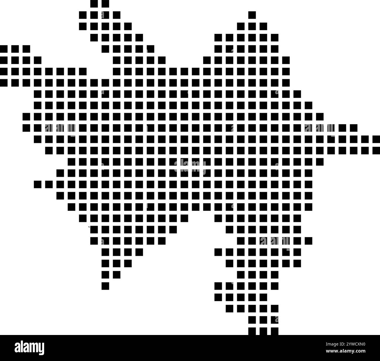 conception d'illustration d'icône de carte d'azerbaïdjan Illustration de Vecteur