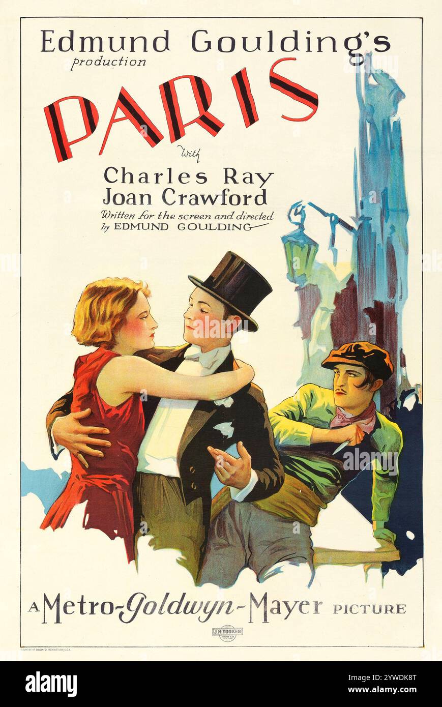Production d'Edmund Goulding - Paris (MGM, 1926) Charles Ray, Joan Crawford Banque D'Images