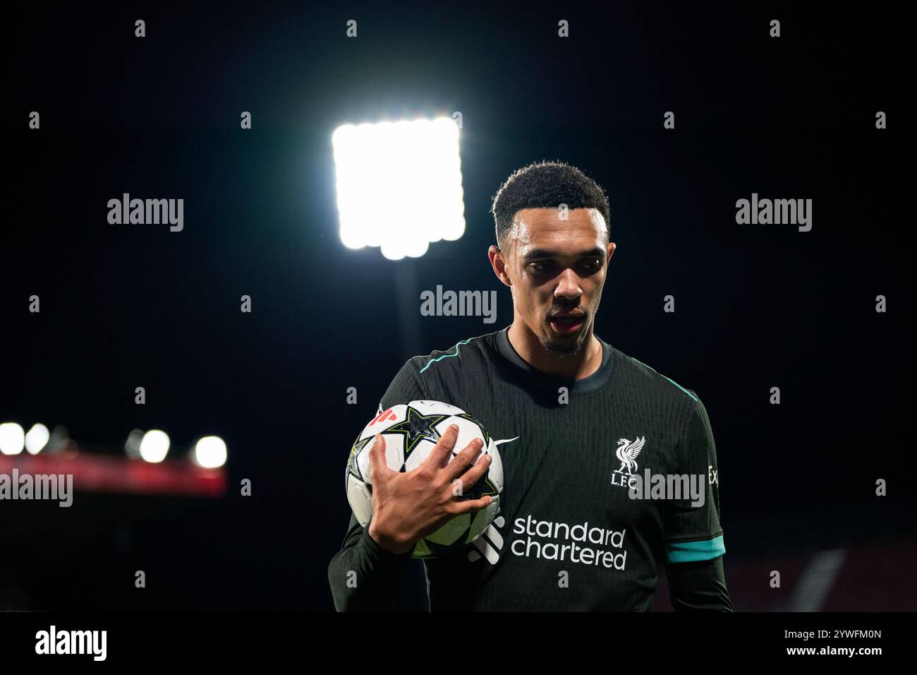 Gérone, Espagne, 10 décembre 2024. Espagne-Football - Champions League - League Stage - Girona FC v Liverpool. (66) Trent Alexander-Arnold. Crédit : Joan G/Alamy Live News Banque D'Images