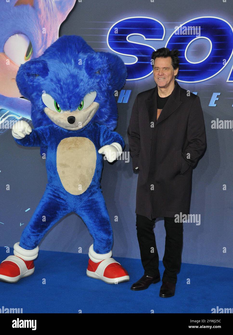 Londres, Royaume-Uni. 10 décembre 2024. Jim Carrey à l'avant-première du film britannique « Sonic the Hedgehog 3 », Cineworld Leicester Square, Leicester Square, le mardi 10 décembre 2024 à Londres, Angleterre, Royaume-Uni. CAP/CAN © CAN/Capital Pictures crédit : Capital Pictures/Alamy Live News Banque D'Images