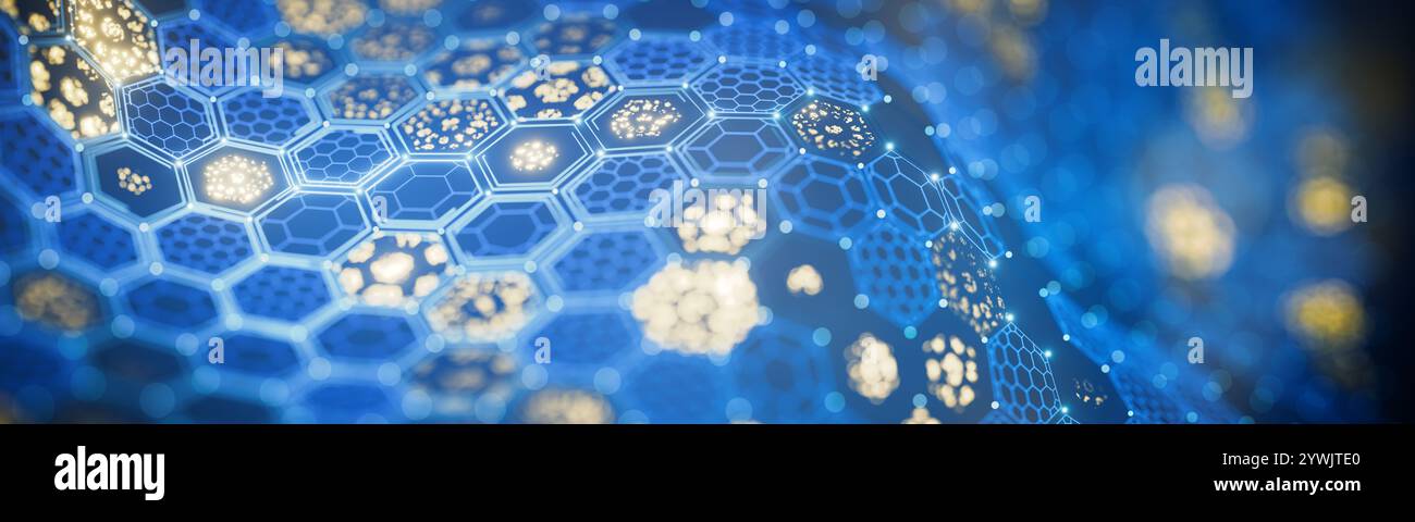 Structure de réseau. Intelligence artificielle. Ai. Arrière-plan de vacances. Fond de luxe. Technologie blockchain. Apprentissage automatique. Big Data. Technologie b Banque D'Images