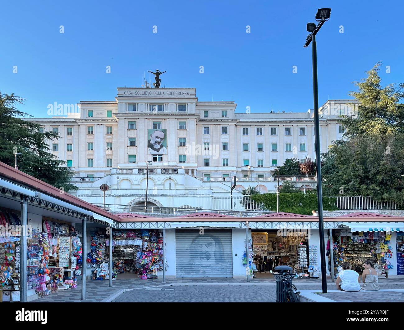 Italie, Pouilles, San Giovanni Rotondo, Hôpital Padre Pio Banque D'Images