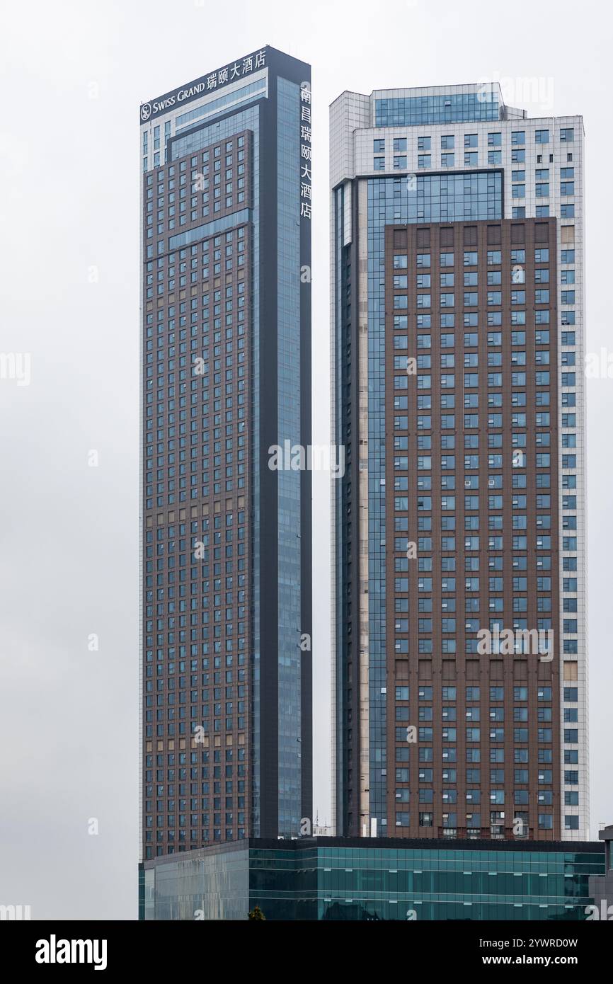SWISS GRAND Hotel, Nanchang, province du Jiangxi, Chine, 16 mars, 2021. Banque D'Images