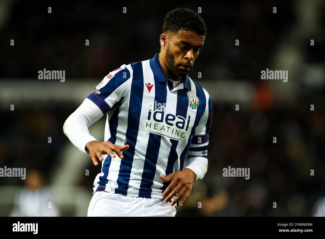 Darnell Furlong de West Bromwich Albion lors du match de championnat EFL entre West Bromwich Albion et Coventry City aux Hawthorns, Birmingham. Banque D'Images