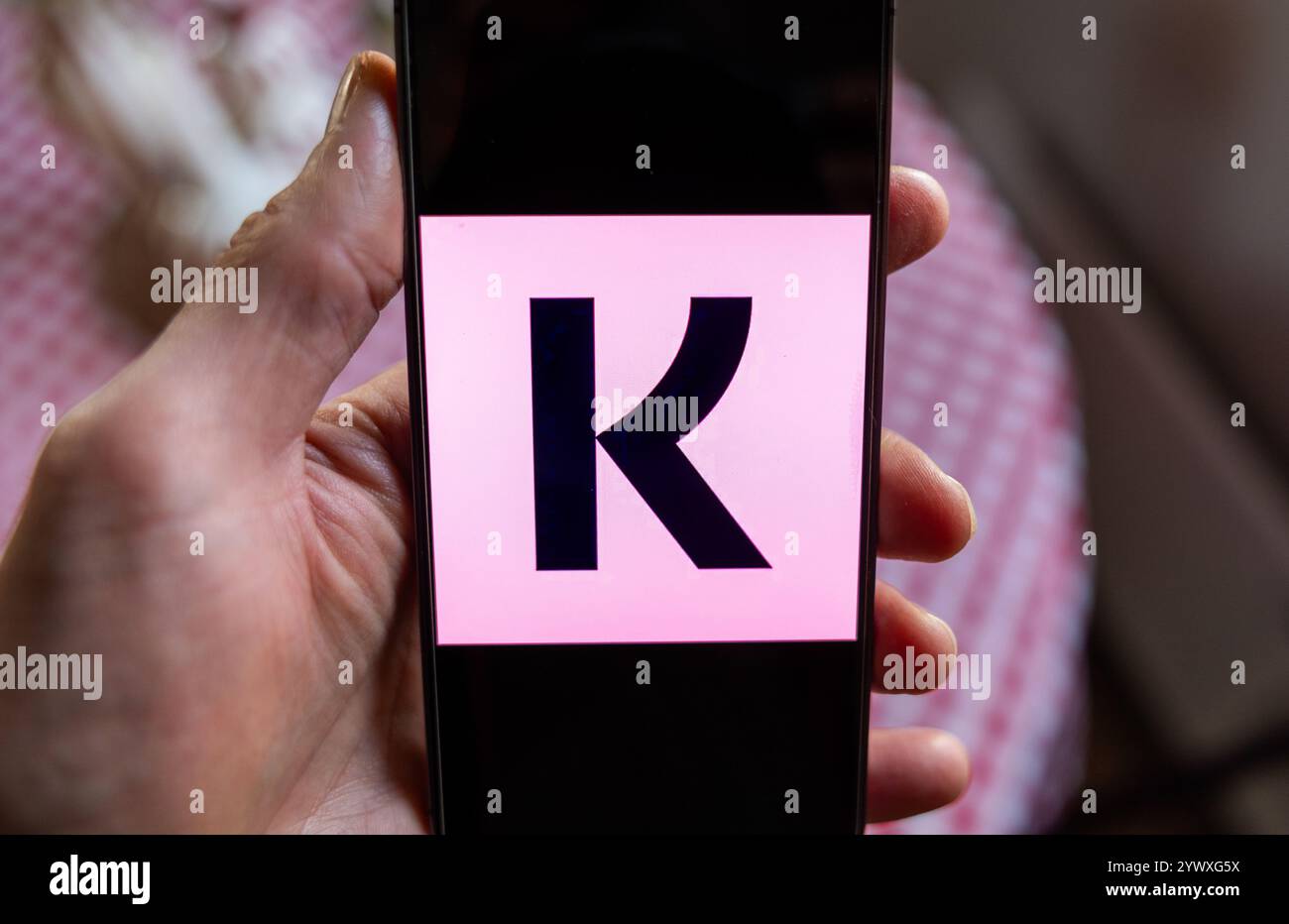 Signes et symboles, Klarna Bank AB. Banque D'Images