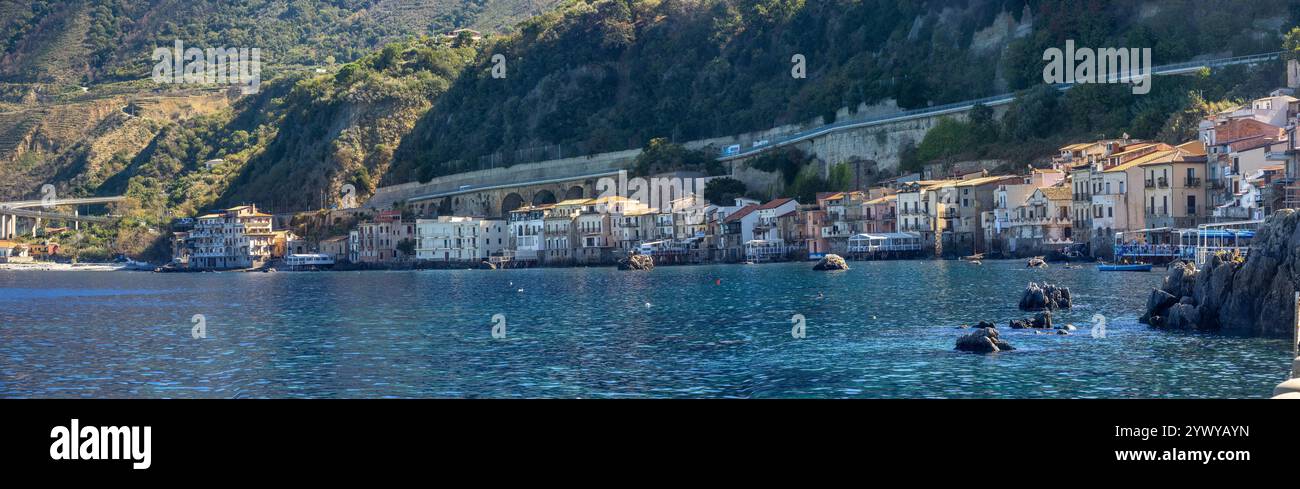 Vues diverses de la province de Calabre Italie, Calabre, Italie, Scilla, Capo Vaticano, Ricadi, tourisme, vacances, voyage Banque D'Images