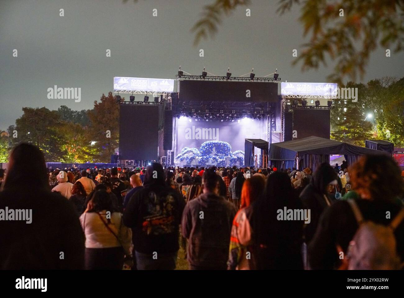 Ambiance lors d'un Musicfest le 27 octobre 2024 à Atlanta, Géorgie, États-Unis. (Photo de Julia Beverly/Alamy Live News) Banque D'Images