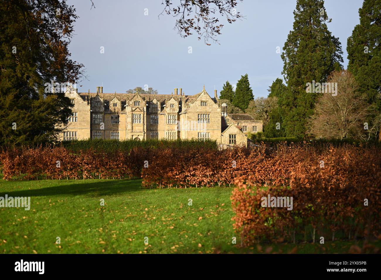 Manoir du XVe siècle à Wakehurst Banque D'Images