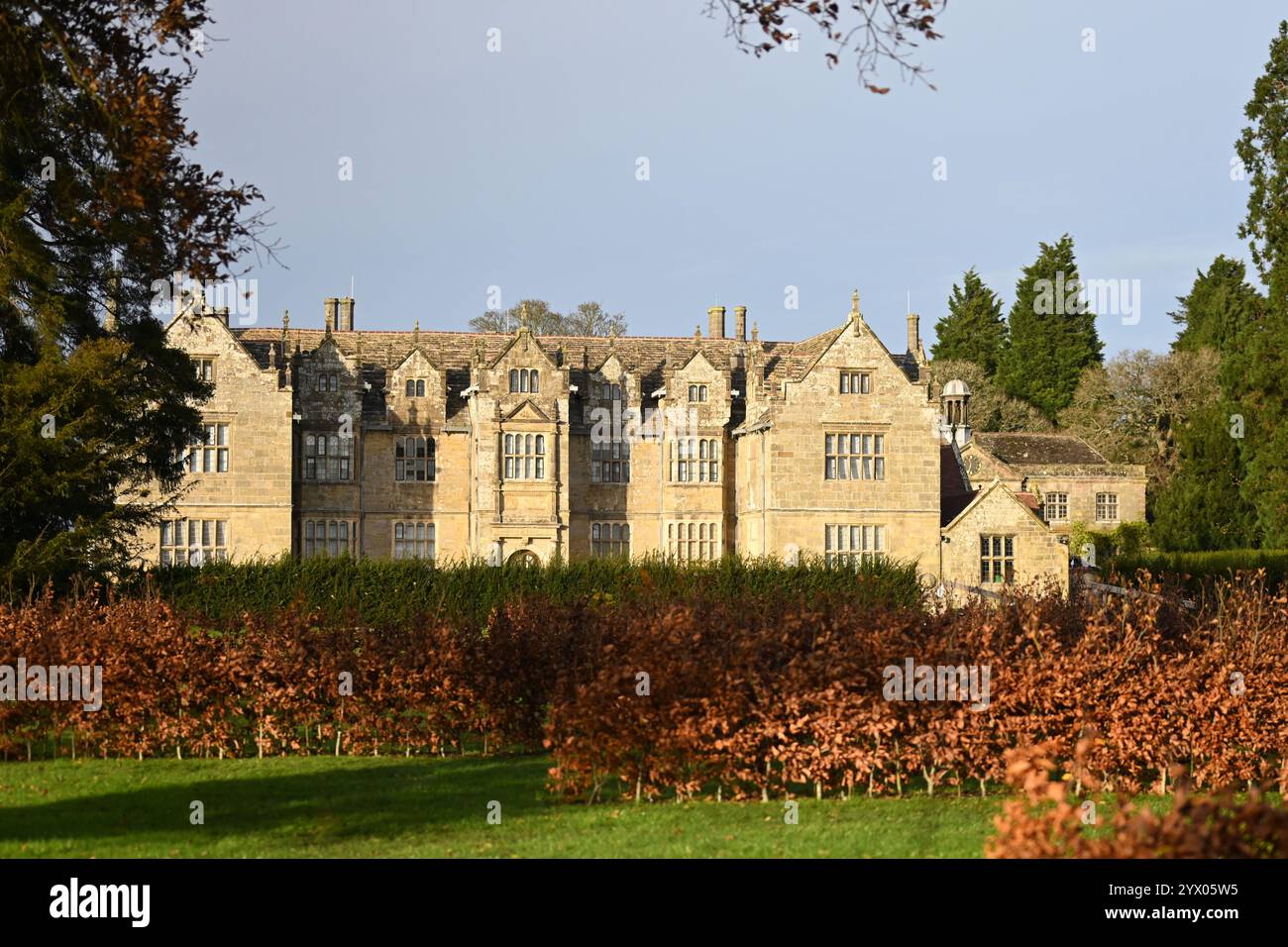 Manoir du XVe siècle à Wakehurst Banque D'Images