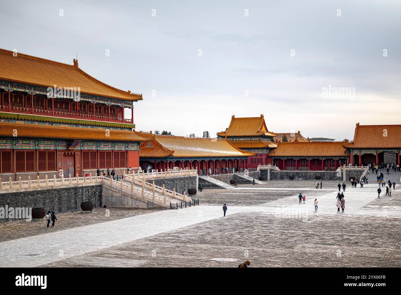 Palais de l'empereur à Pékin - Une merveille architecturale historique Banque D'Images Palais de l'empereur à Pékin - Une merveille architecturale historique Banque D'Images