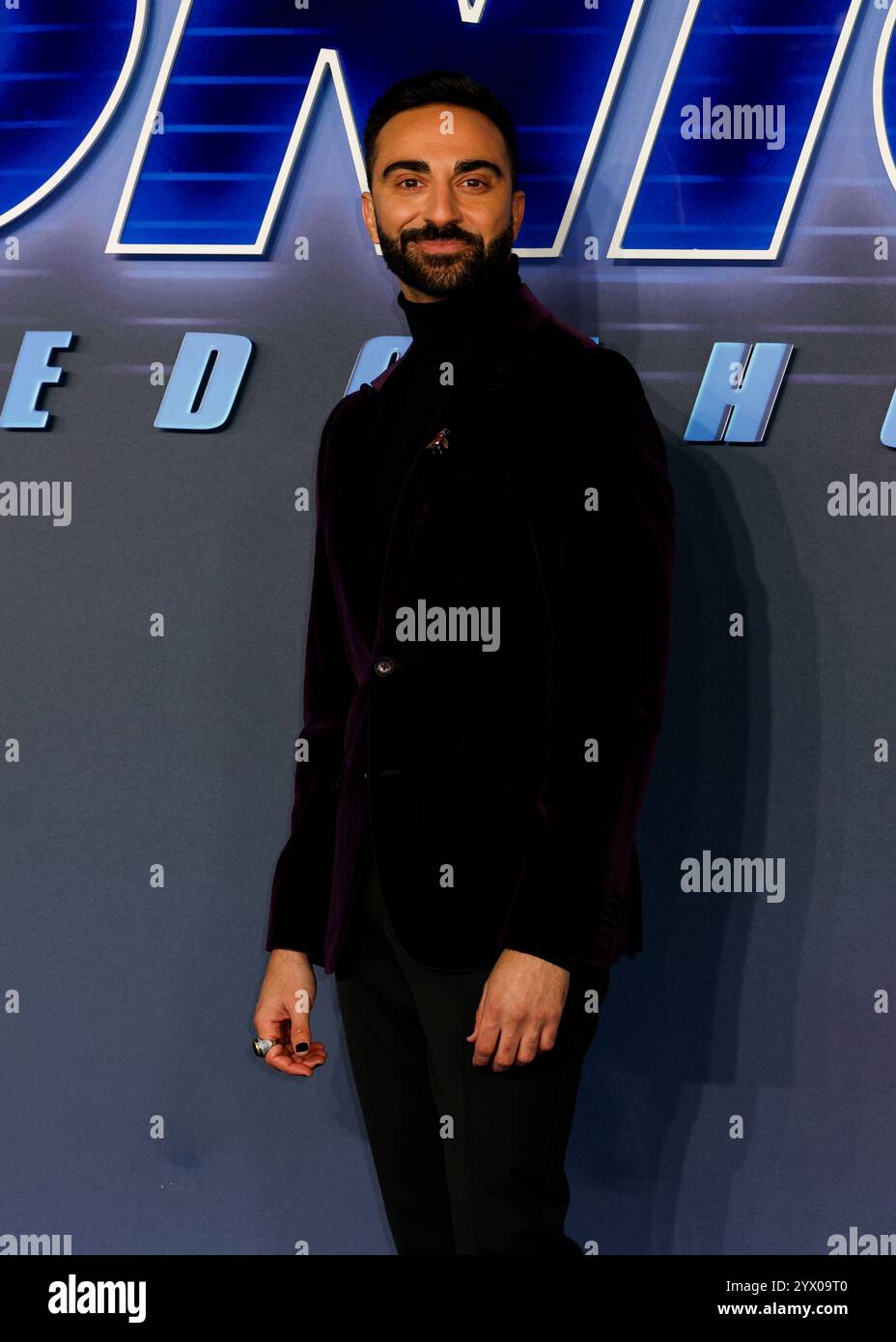 Lee Majdoub assiste à la première britannique de Sonic the Hedgehog 3 au Cineworld de Leicester Square. Banque D'Images