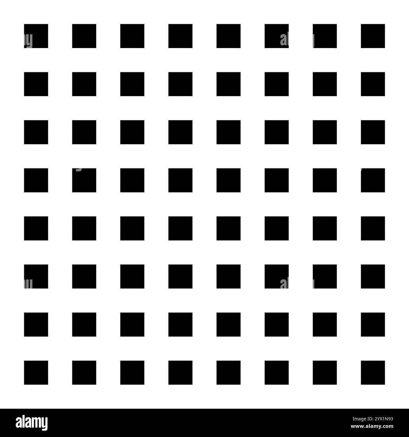 Simple grille pointillée. Motif noir et blanc. Arrière-plan géométrique minimal. Conception vectorielle abstraite. Illustration de Vecteur