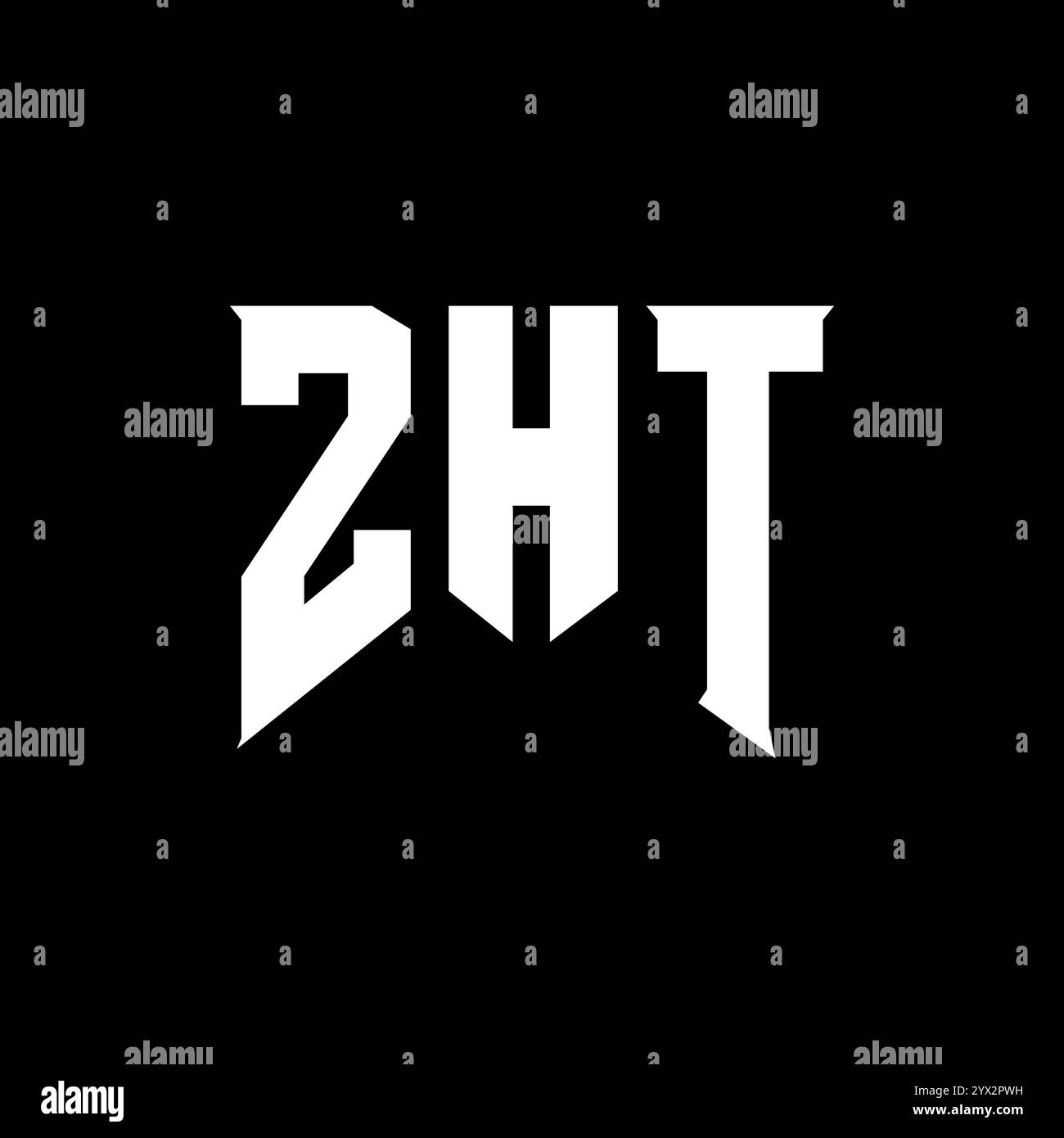 Lettre zht Banque d'images vectorielles - Alamy