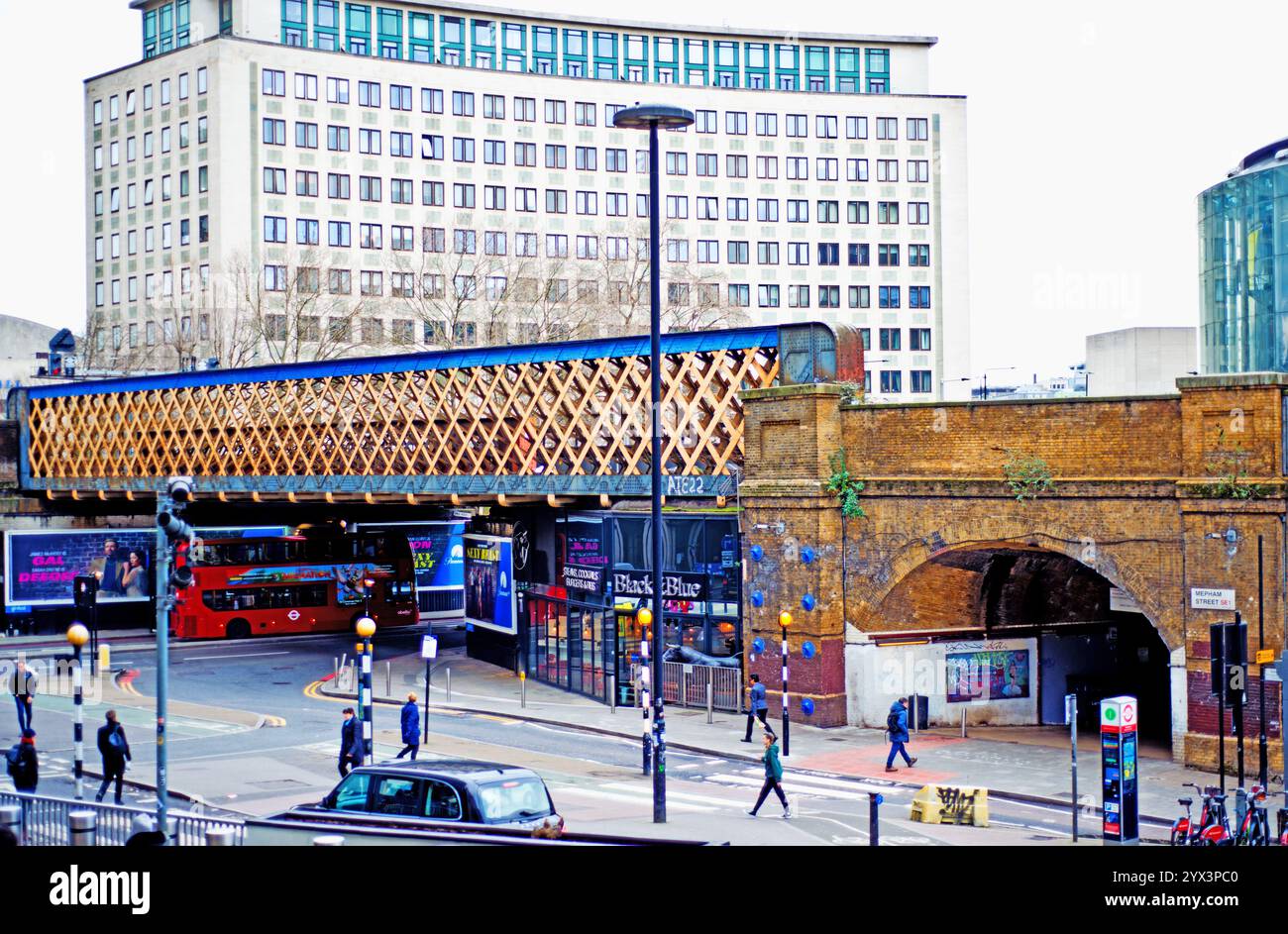 Mapham Street, Borough of Lambeth, Waterloo, Londres, Angleterre Banque D'Images