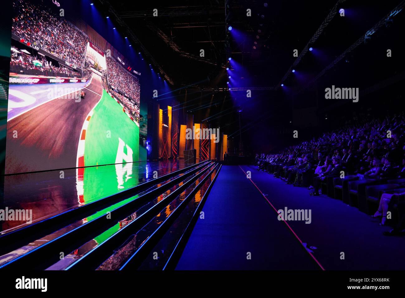 Kigali, Rwanda. 13 décembre 2024. Lors de la cérémonie de remise des prix FIA 2024, le 13 décembre 2024 à la BK Arena, à Kigali, Rwanda - photo André Ferreira/DPPI crédit : DPPI Media/Alamy Live News Banque D'Images