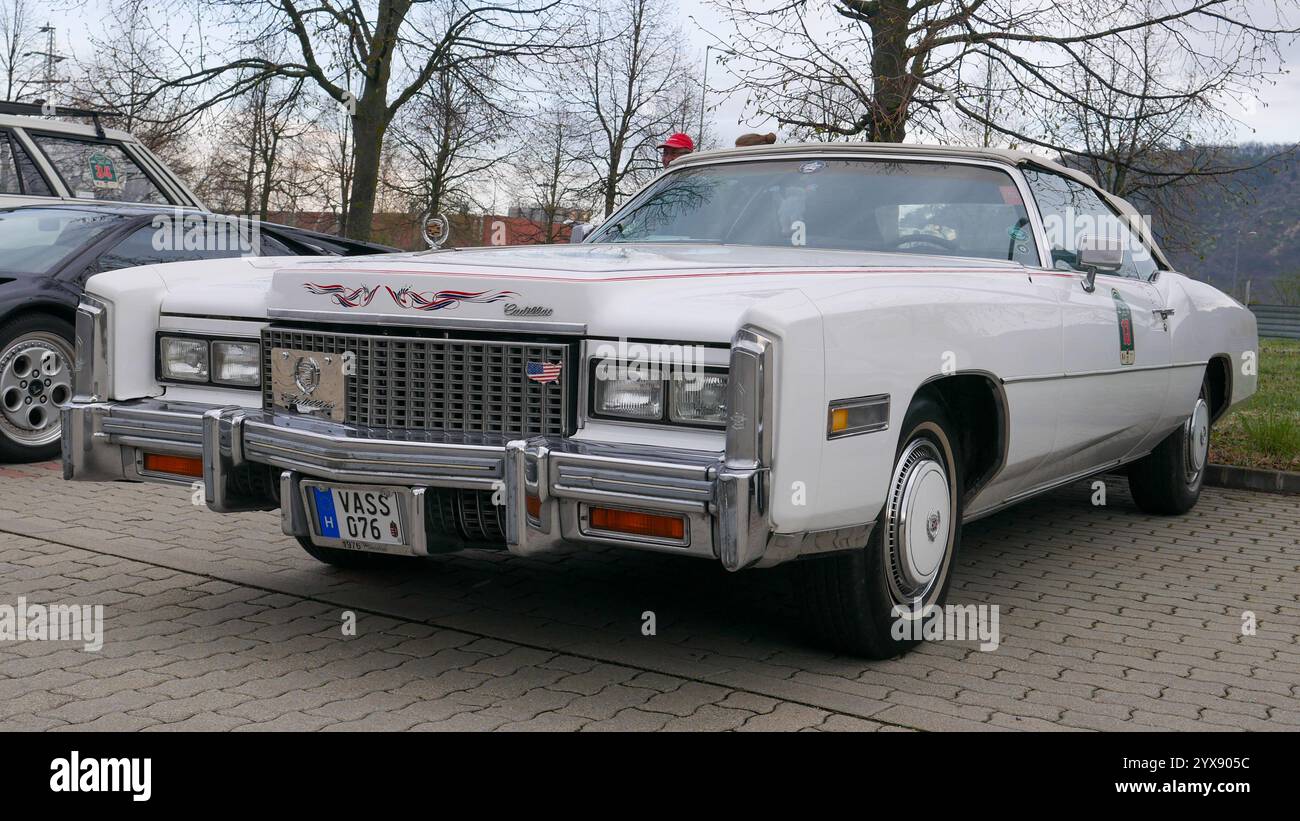 Cadillac Eldorado cabrio Banque D'Images