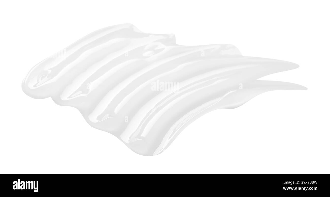 Échantillon de produit cosmétique isolé sur blanc Banque D'Images