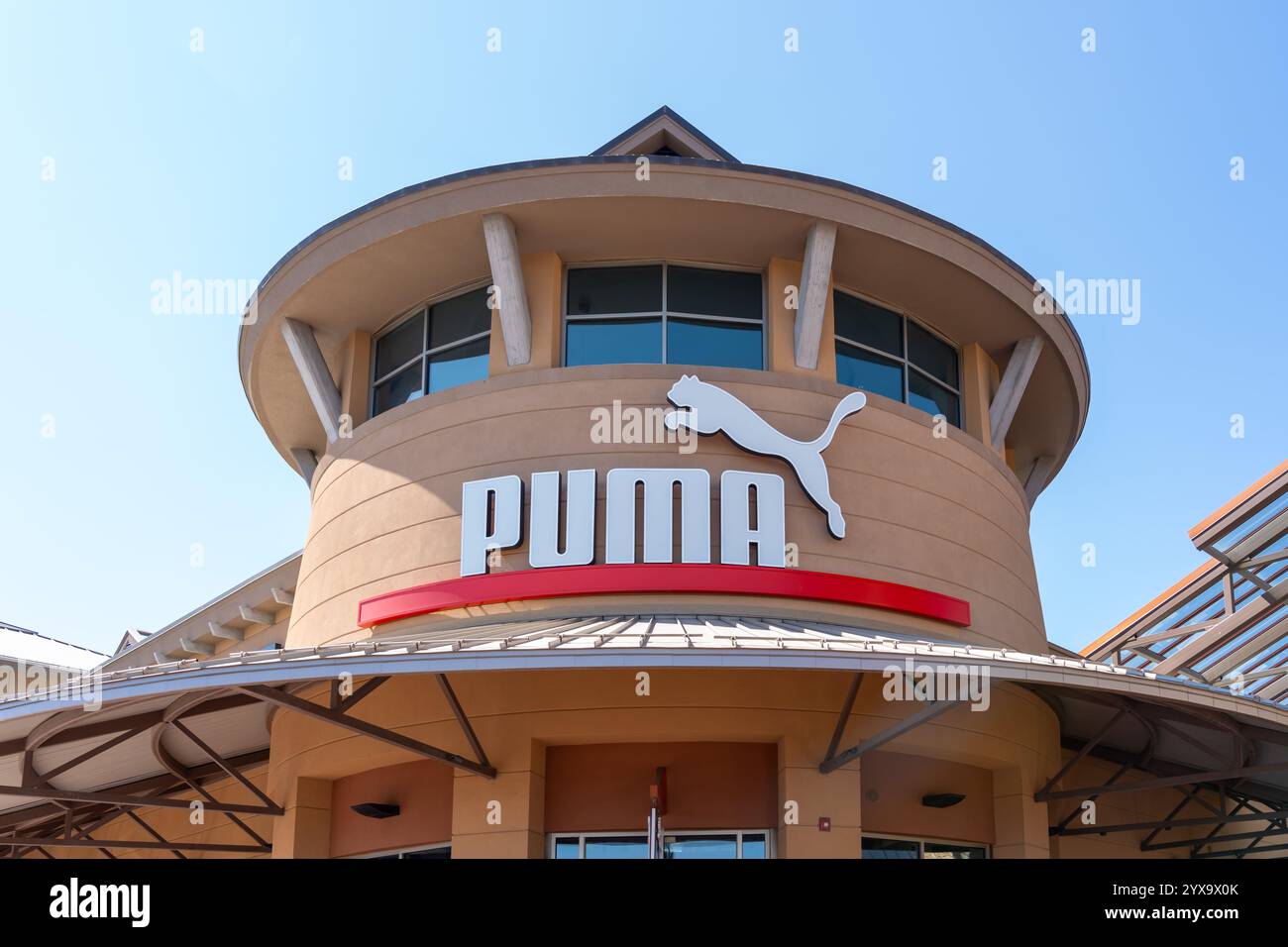 Un magasin PUMA à Outlets at traverse Mountain à Lehi, UT, États-Unis Banque D'Images