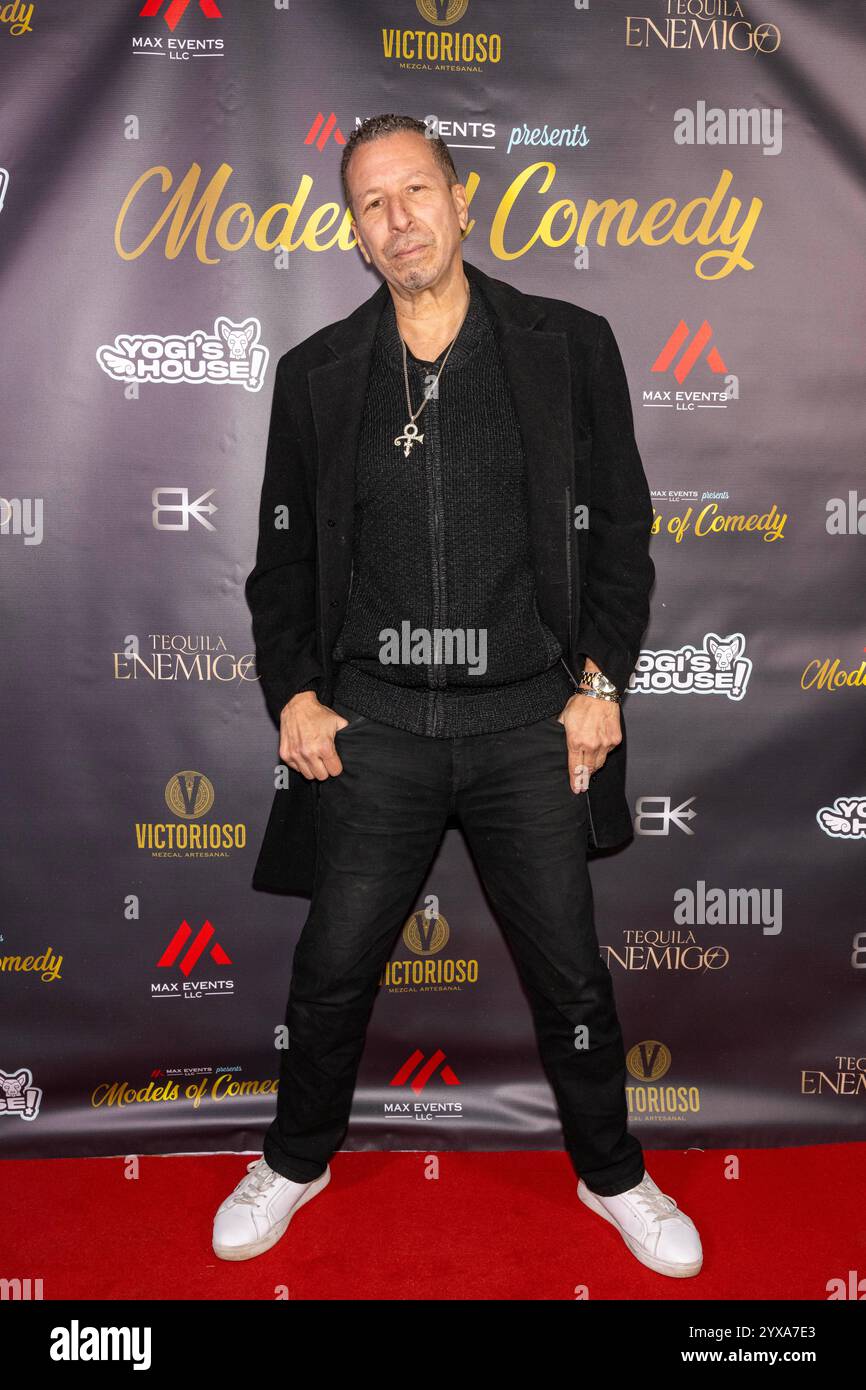 Los Angeles, États-Unis. 13 décembre 2024. DJ DaddyD assiste aux Max Events présente 2024 modèles de Comedy Christmas Special dans une résidence privée à Los Angeles. (Photo de Eugene Powers/SOPA images/SIPA USA) crédit : SIPA USA/Alamy Live News Banque D'Images