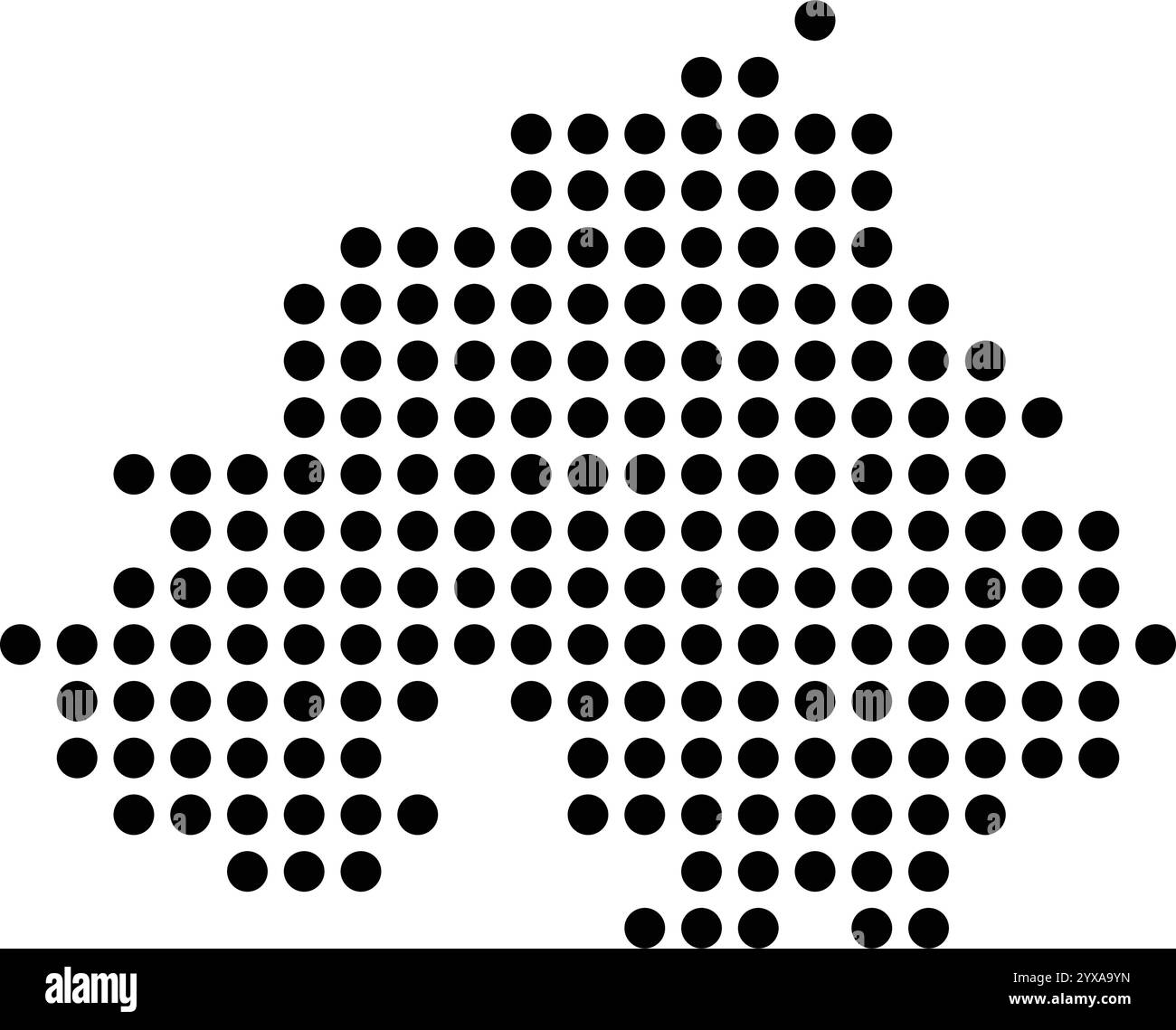conception d'illustration d'icône de carte d'irlande du nord Illustration de Vecteur
