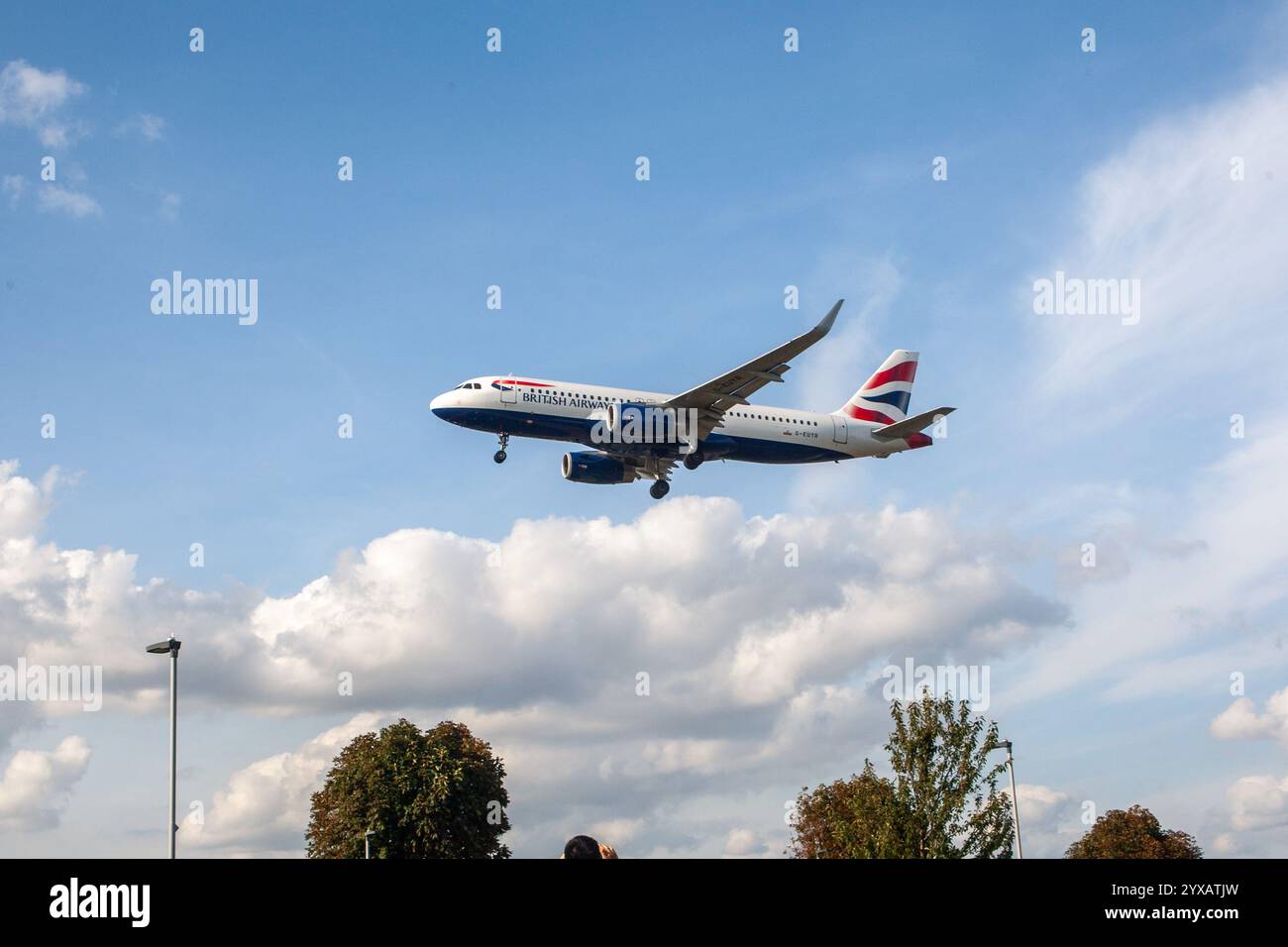 G-EUYR Airbus A320-232 British Airways London Heathrow 21-8-2019 Banque D'Images