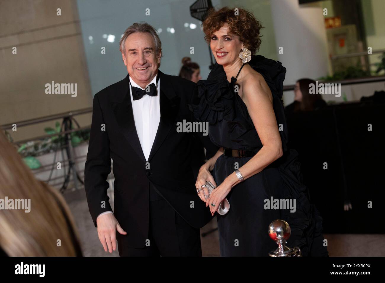 Madrid, Espagne. 14 décembre 2024. Juanjo Puigcorbé et Lola Marceli ont assisté au tapis rouge des Prix Jose María Forque 2024 au Palacio Municipal de Congresos de Madrid le 14 décembre 2024 à Madrid, Espagne. Crédit : album/Alamy Live News Banque D'Images