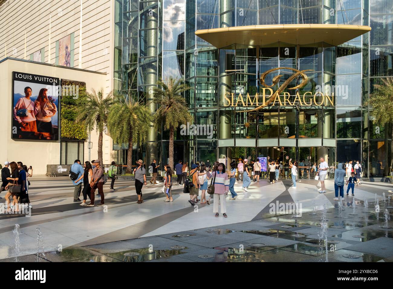 Siam Paragon Mall à Bangkok Thaïlande Banque D'Images