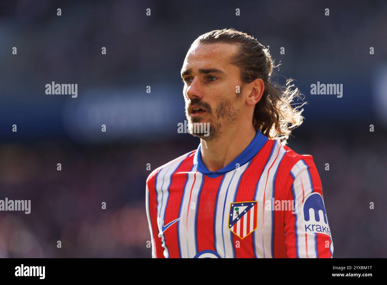 Madrid, Espagne. 15 décembre 2024. Antoine Griezmann (Atletico de Madrid) vu lors du match LaLiga EASPORTS entre l'Atletico de Madrid et Getafe CF. Maciej Rogowski/Alamy Live News Banque D'Images