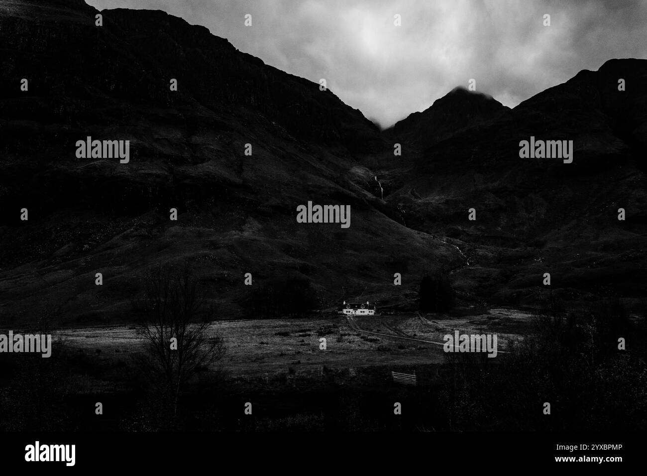 La belle nature des Highlands écossais Banque D'Images