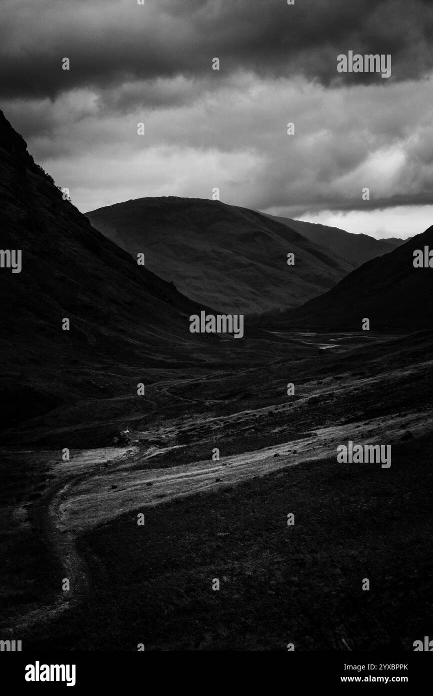 La belle nature des Highlands écossais Banque D'Images