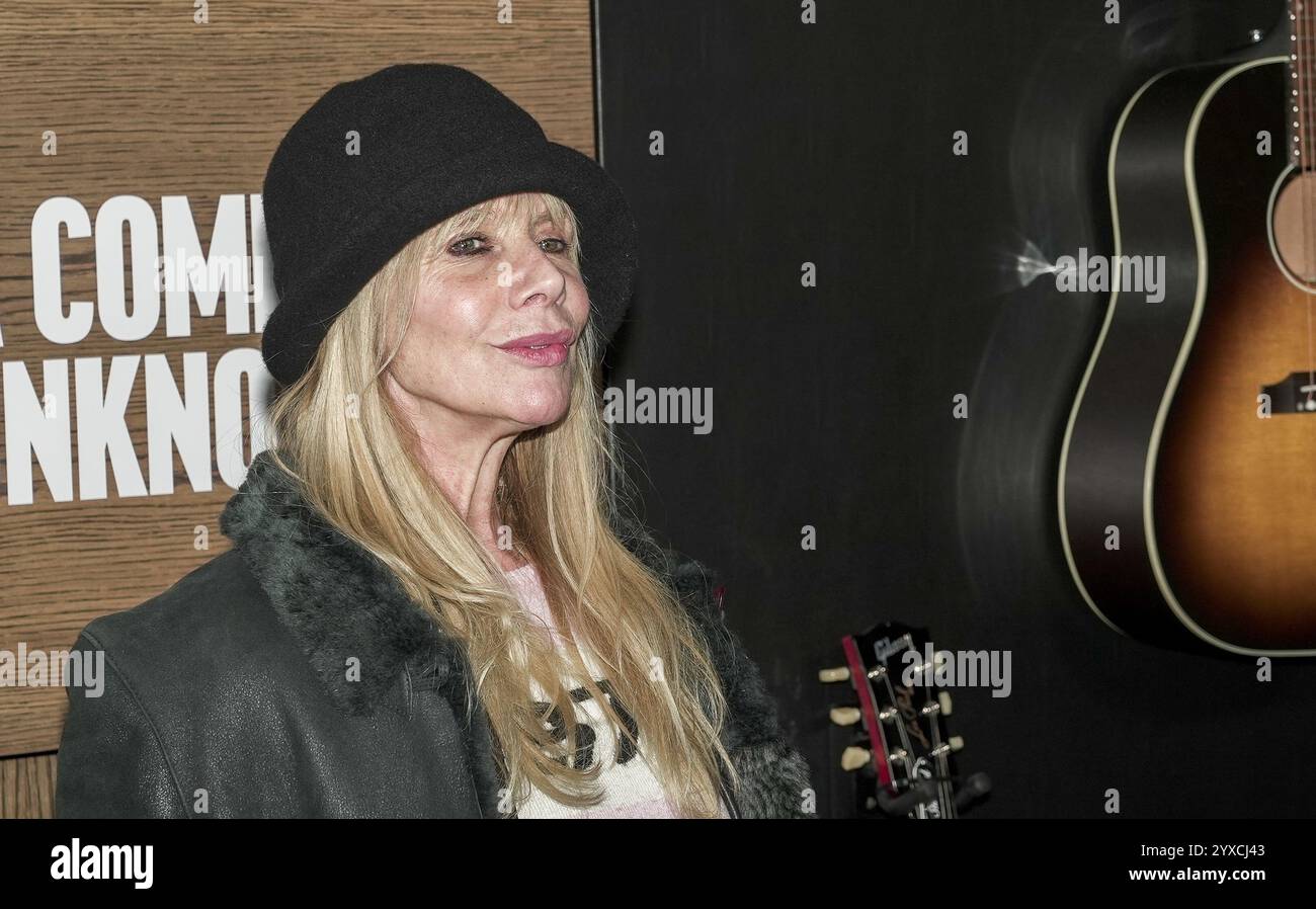NEW YORK, NEW YORK - 13 DÉCEMBRE 2024 : Rosanna Arquette assiste à la première de Searchlight Pictures 'A Complete Unknown' au SVA Theater Banque D'Images