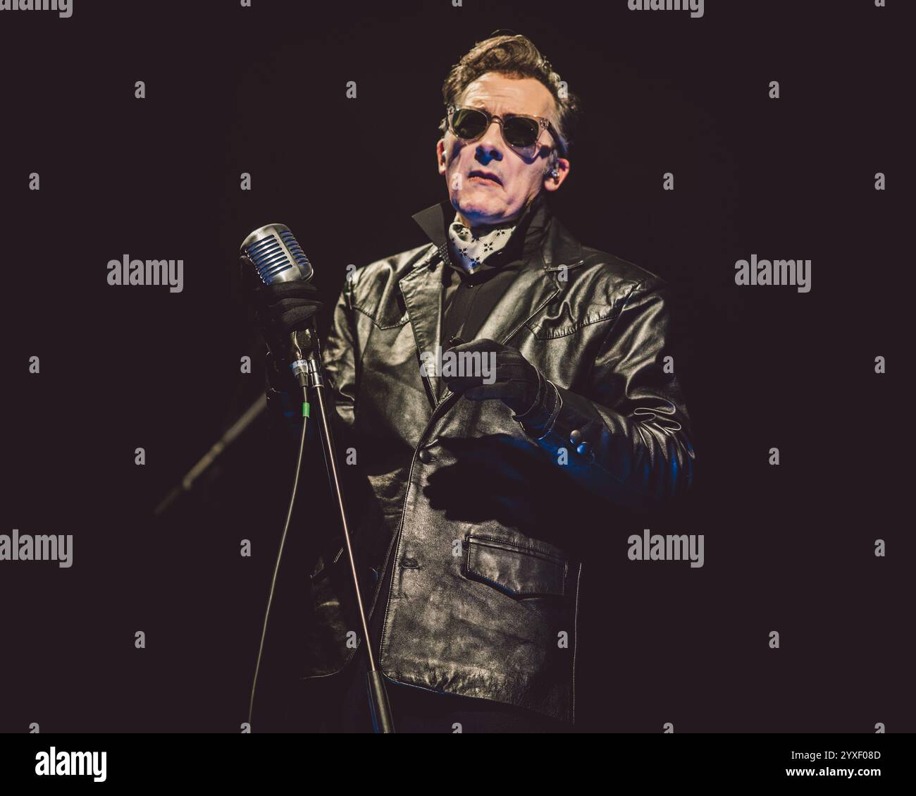 4 décembre 2024 - Newcastle, Royaume-Uni : The Damned se produisent au NX à Newcastle à la date d'ouverture de leur tournée britannique. Banque D'Images