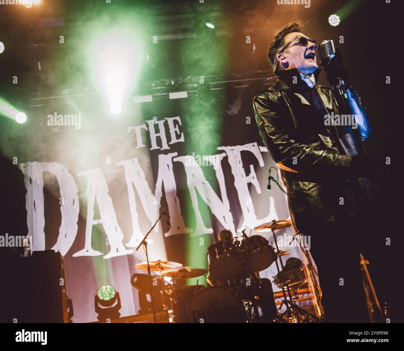 4 décembre 2024 - Newcastle, Royaume-Uni : The Damned se produisent au NX à Newcastle à la date d'ouverture de leur tournée britannique. Banque D'Images