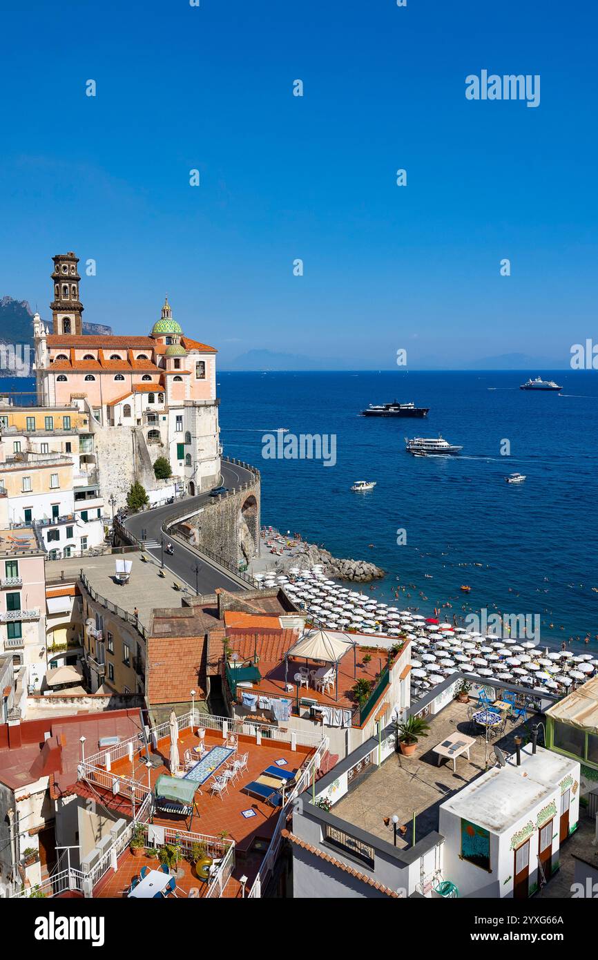 Atrani, côte amalfitaine, Italie Banque D'Images