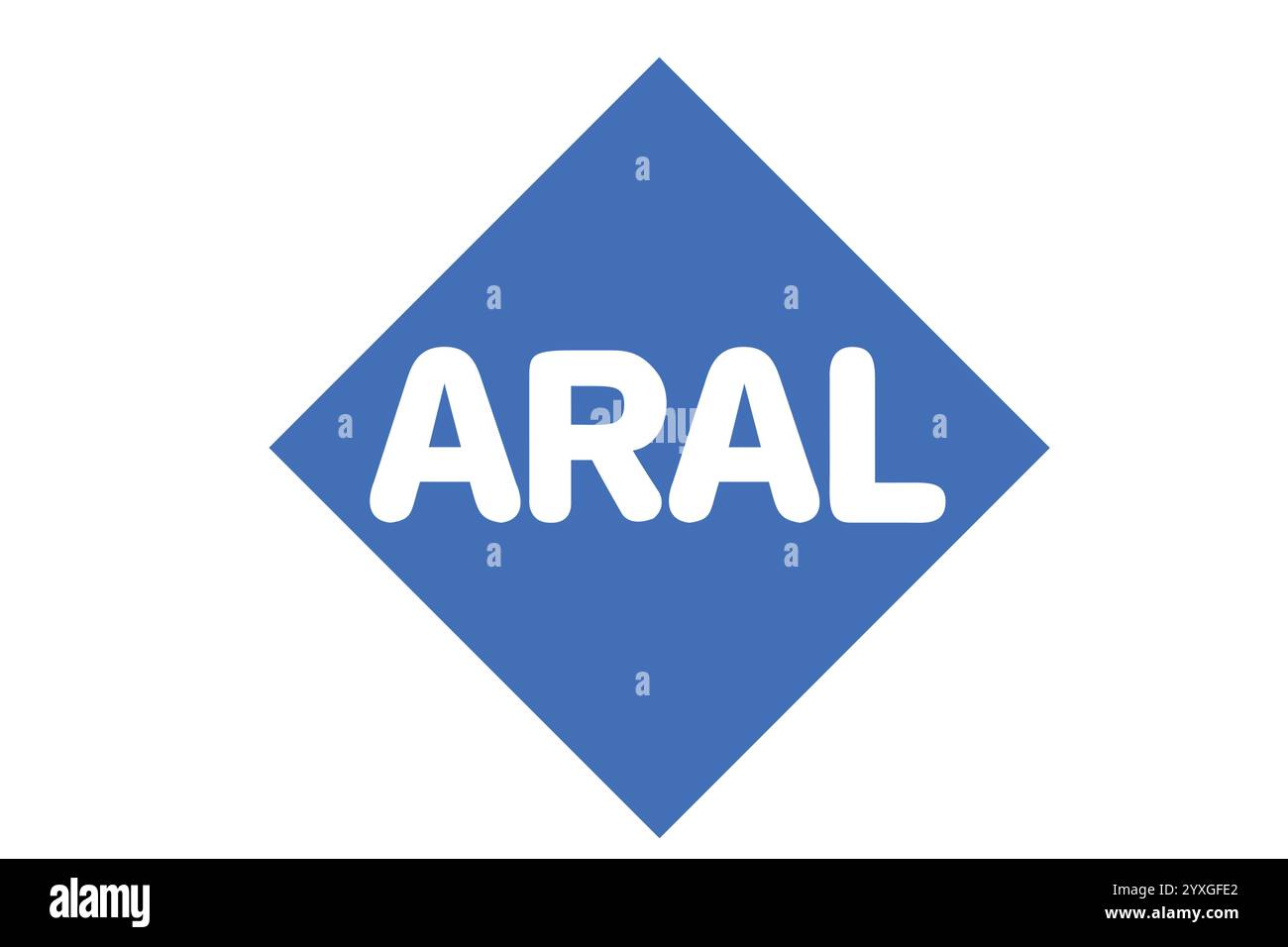 Logo de l'entreprise, logo de l'entreprise, logo, ci, identité de l'entreprise, illustration, graphique, société, entreprise, Aral-AG, ARAL, compagnie allemande d'huile minérale de t Banque D'Images